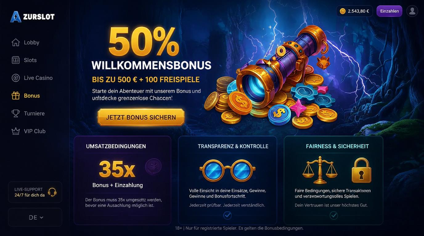 Ein Symbol für Transparenz und Fairness bei Casino‐Boni in Deutschland.